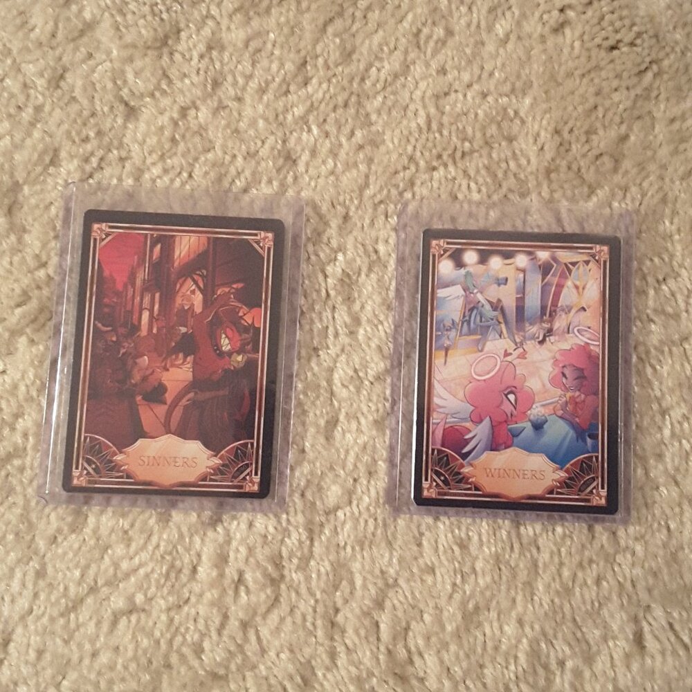 Hazbin Hotel Trading Card Lot Sinners 39/50 and Winners 49/50